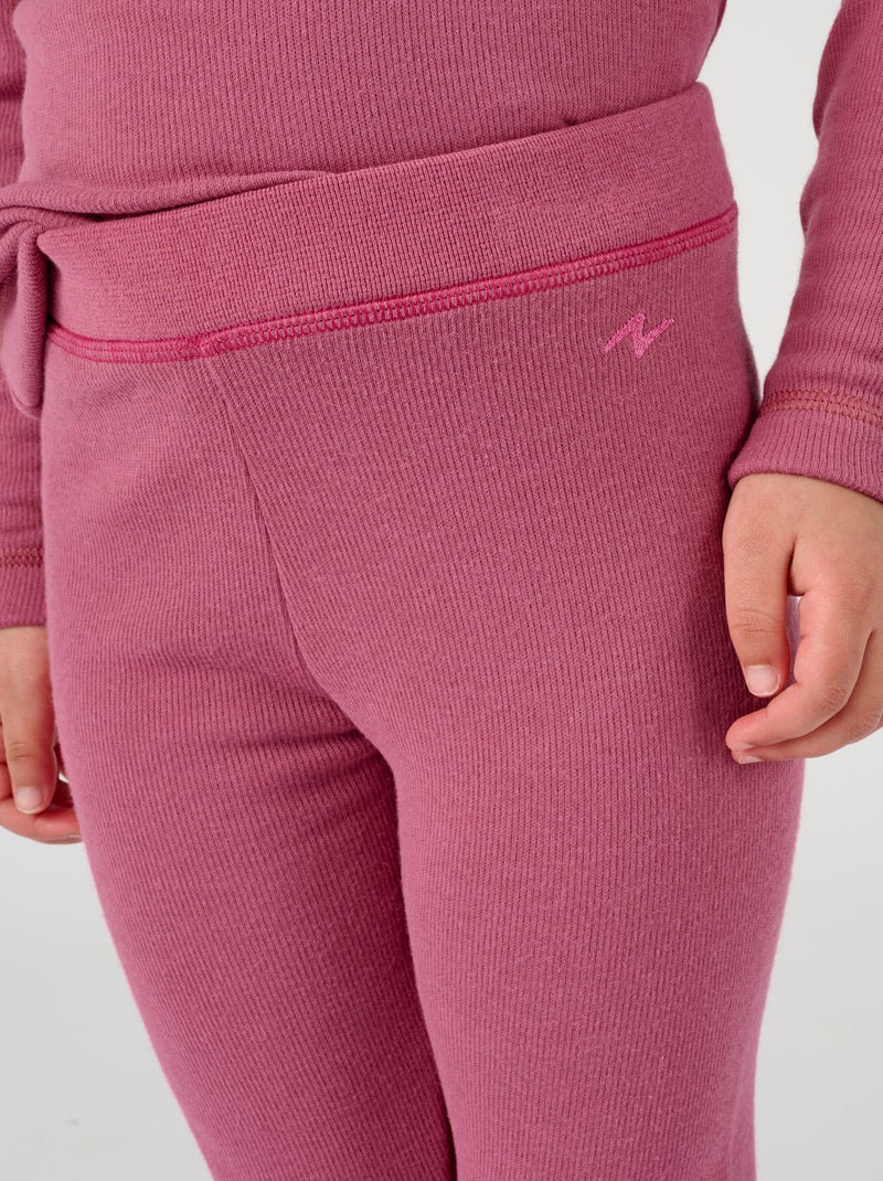 Caleçon Thermolactyl Sensitive thermique - Damart Rose - Kiabi