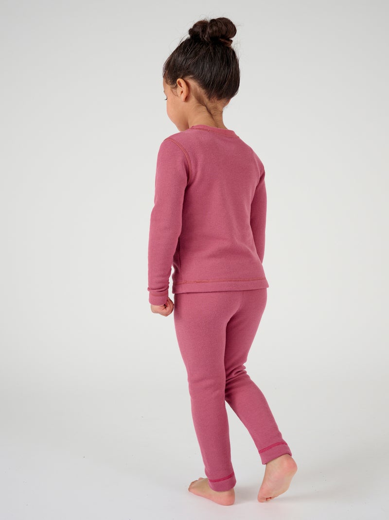 Caleçon Thermolactyl Sensitive thermique - Damart Rose - Kiabi