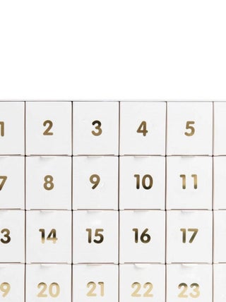 Calendrier de l Avent en carton a remplir