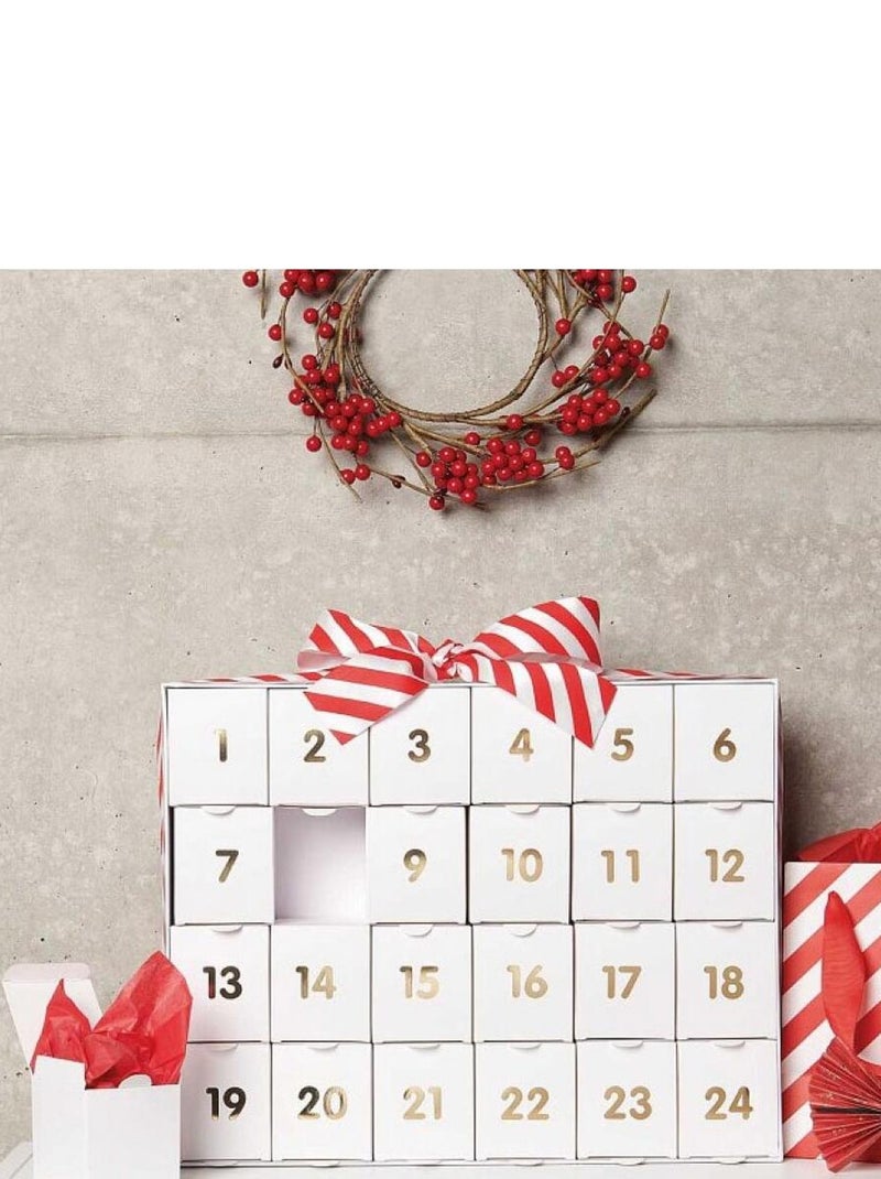 Calendrier de l Avent en carton a remplir N/A - Kiabi