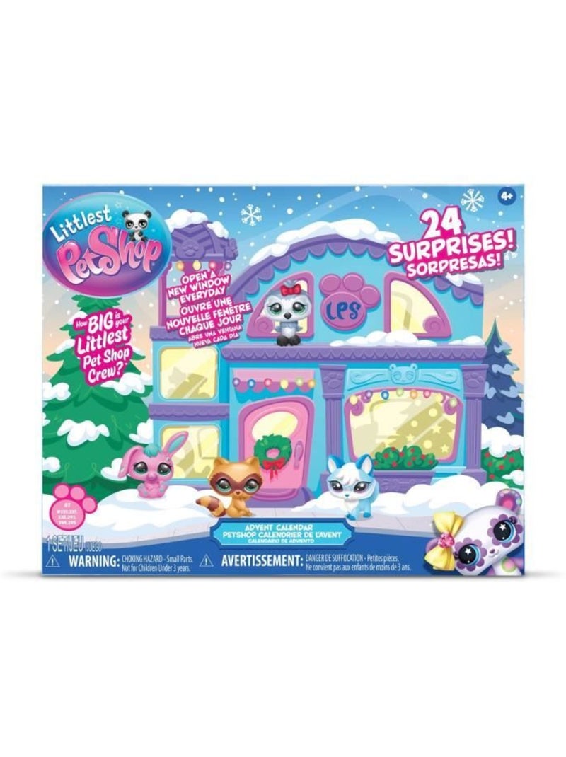 Calendrier de l'avent - bandai - littlest pet shop - bf00758 - edition 2025 Multicolore - Kiabi
