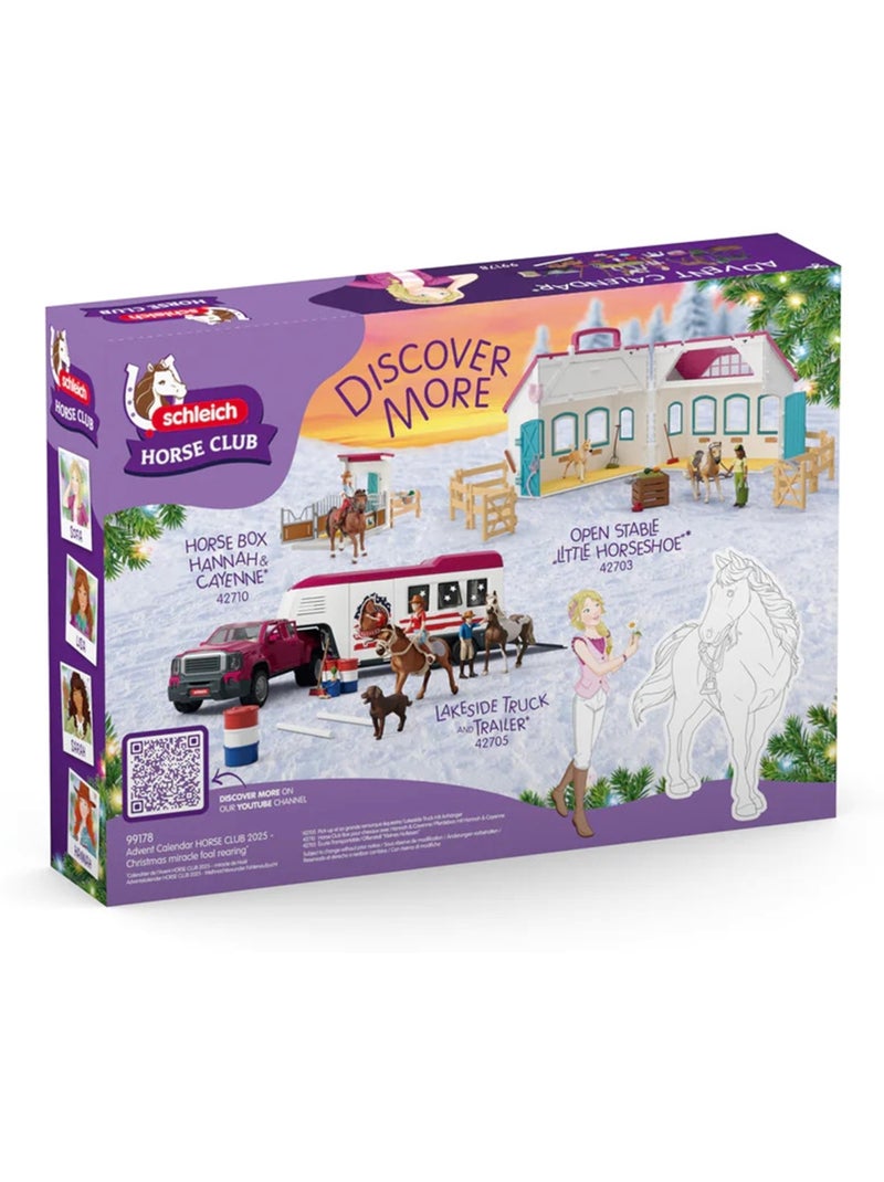 Calendrier de l'Avent - Horse Club Miracle de Noël Multicolore - Kiabi