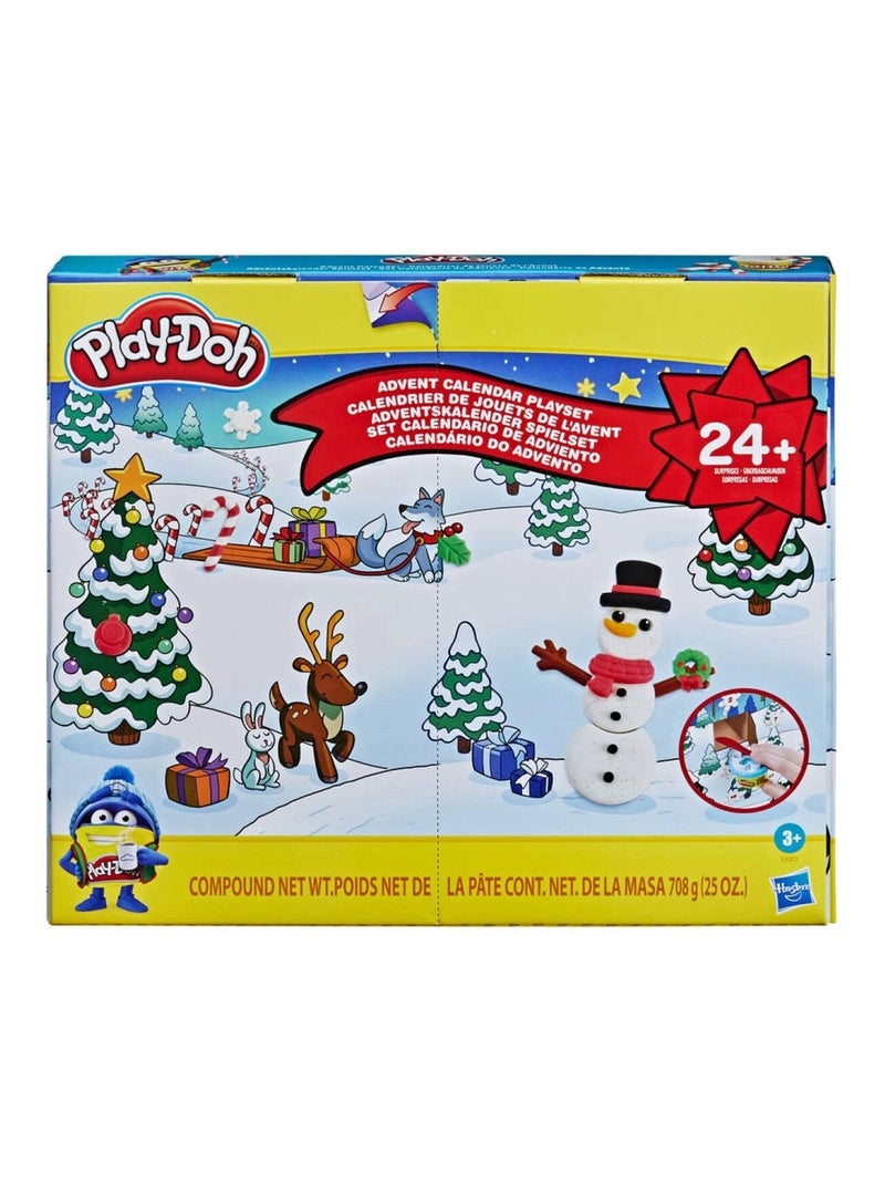 Calendrier De L'avent - Pâte à modeler - Play Doh Multicolore - Kiabi