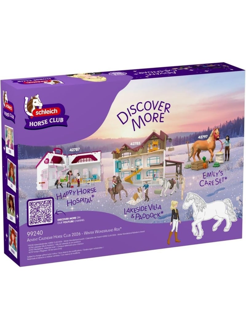 Calendrier de l'avent 2026 balade à cheval Multicolore - Kiabi