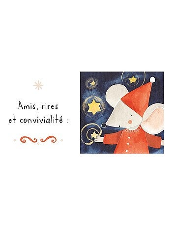 Calendrier de l'Avent 24 petits livres rouge