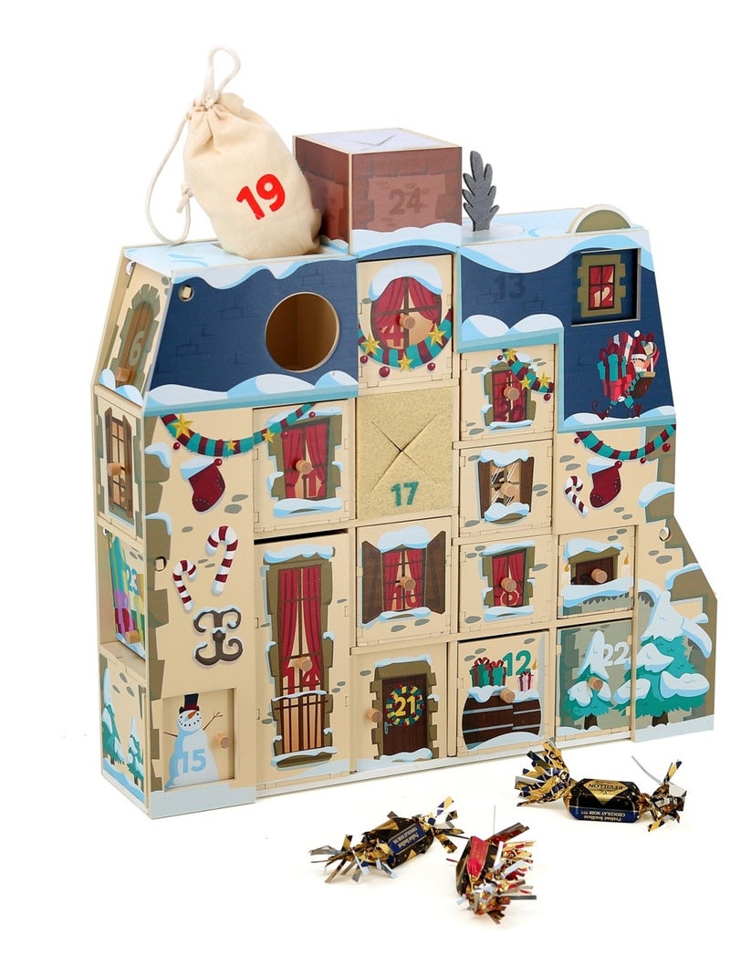 Calendrier de l'Avent à garnir Beige - Kiabi