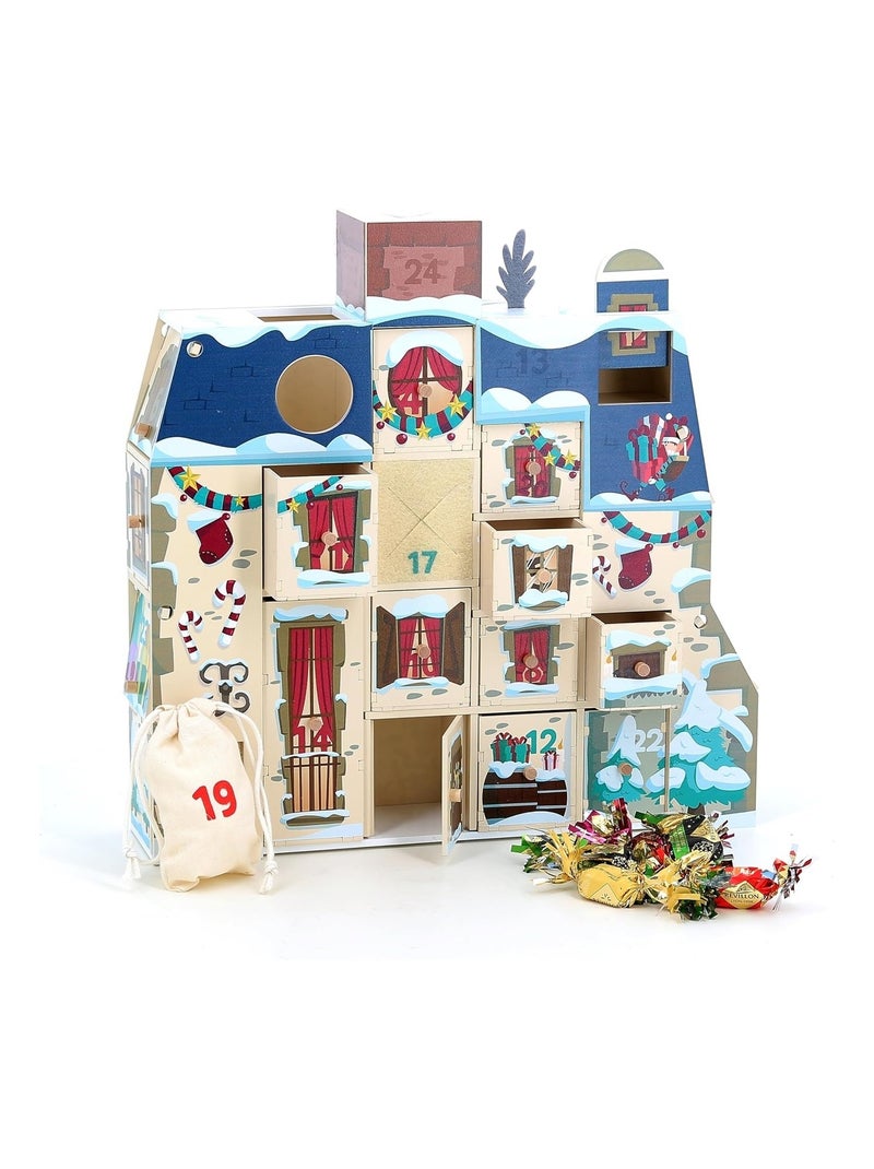 Calendrier de l'Avent à garnir Beige - Kiabi