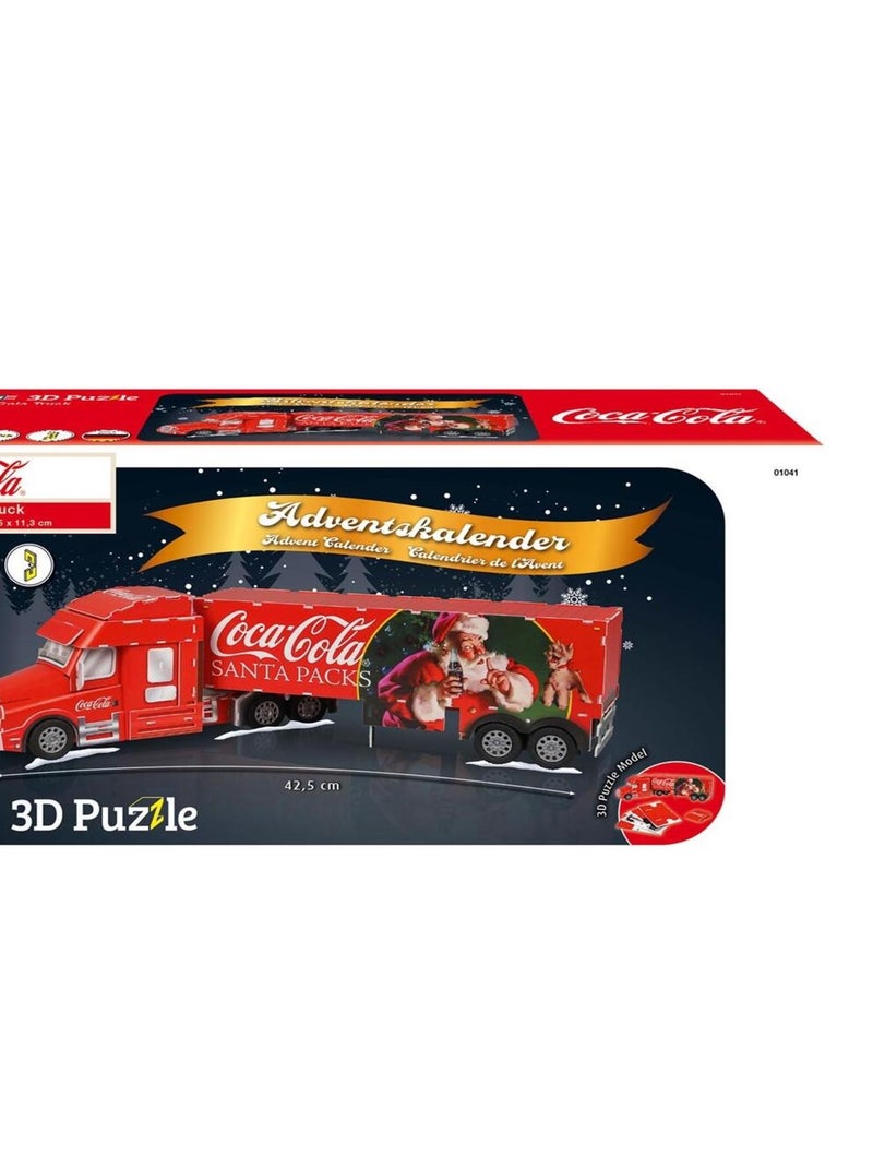 Calendrier de l'Avent Camion Coca-Cola N/A - Kiabi