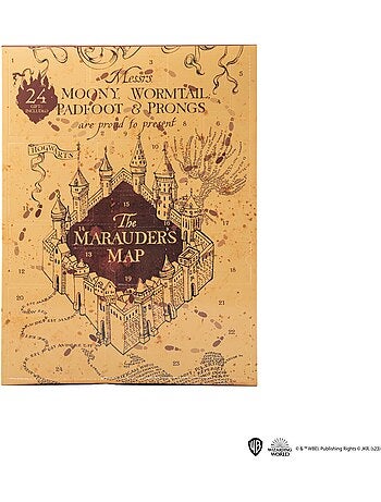 Calendrier de l'Avent Carte du Maraudeur - Harry Potter