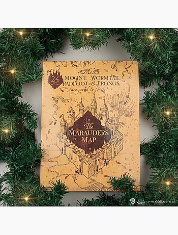 Calendrier de l'Avent Carte du Maraudeur - Harry Potter