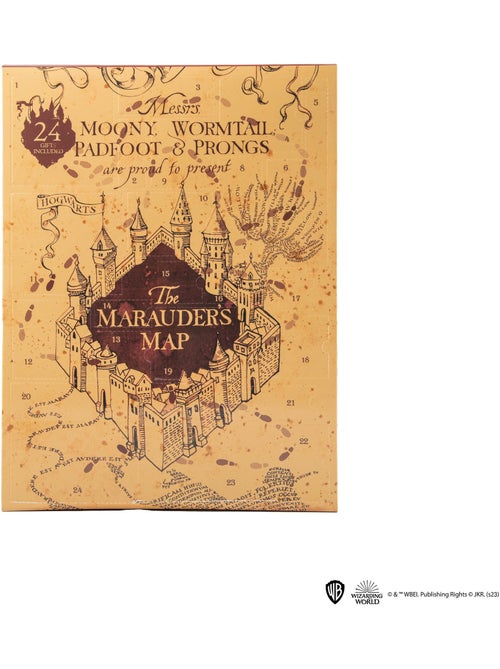 Calendrier de l'Avent Carte du Maraudeur - Harry Potter - Kiabi Calendrier de l'Avent Carte du Maraudeur - Harry Potter - Kiabi