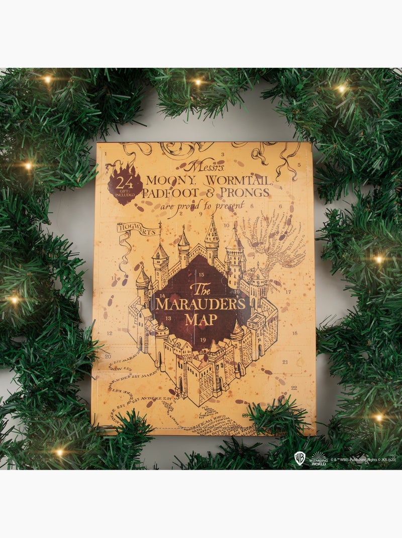 Calendrier de l'Avent Carte du Maraudeur - Harry Potter Beige - Kiabi