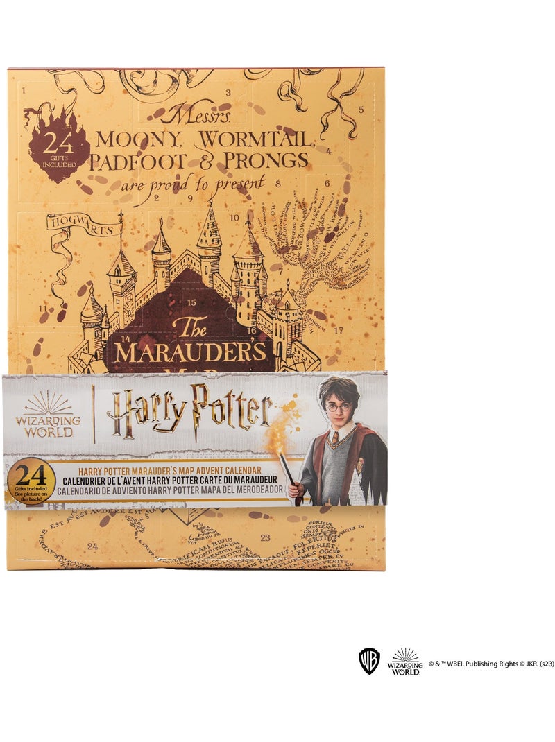 Calendrier de l'Avent Carte du Maraudeur - Harry Potter Beige - Kiabi