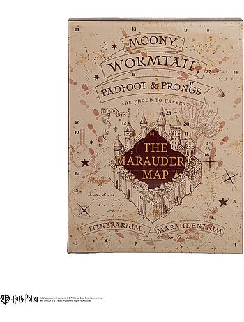 Calendrier de l'Avent Carte du Maraudeur Édition 2026 - Harry Potter