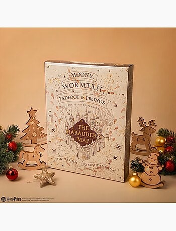 Calendrier de l'Avent Carte du Maraudeur Édition 2026 - Harry Potter