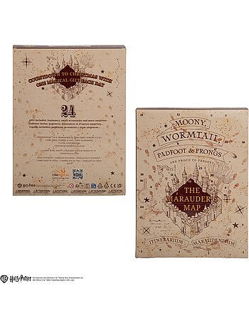 Calendrier de l'Avent Carte du Maraudeur Édition 2026 - Harry Potter