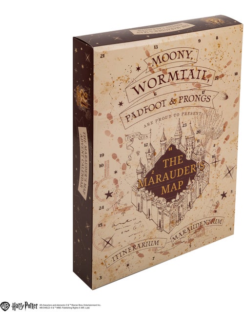 Calendrier de l'Avent Carte du Maraudeur Édition 2026 - Harry Potter - Kiabi Calendrier de l'Avent Carte du Maraudeur Édition 2026 - Harry Potter - Kiabi
