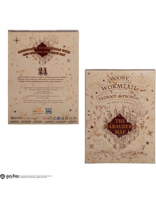Calendrier de l'Avent Carte du Maraudeur Édition 2026 - Harry Potter - Kiabi Calendrier de l'Avent Carte du Maraudeur Édition 2026 - Harry Potter - Kiabi