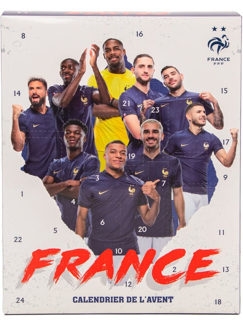 Calendrier de l'Avent Équipe de France de Football 2024 - Kiabi Calendrier de l'Avent Équipe de France de Football 2024 - Kiabi