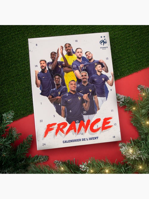 Calendrier de l'Avent Équipe de France de Football 2024 - Kiabi Calendrier de l'Avent Équipe de France de Football 2024 - Kiabi