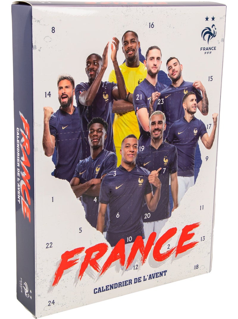 Calendrier de l'Avent Équipe de France de Football 2024 Blanc - Kiabi