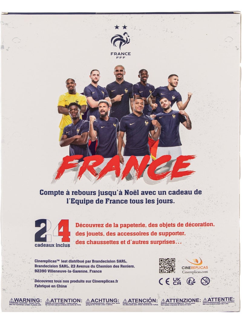 Calendrier de l'Avent Équipe de France de Football 2024 Blanc - Kiabi