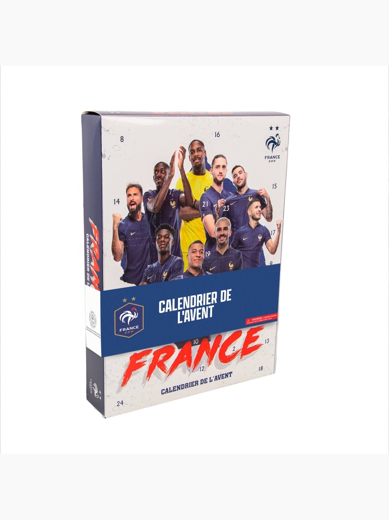 Calendrier de l'Avent Équipe de France de Football 2024 Blanc - Kiabi