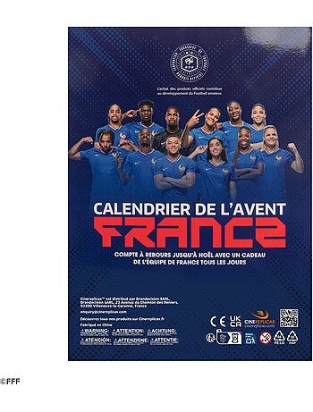Calendrier de l'Avent Équipe de France de Football 2025