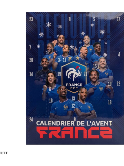 Calendrier de l'Avent Équipe de France de Football 2025 - Kiabi Calendrier de l'Avent Équipe de France de Football 2025 - Kiabi