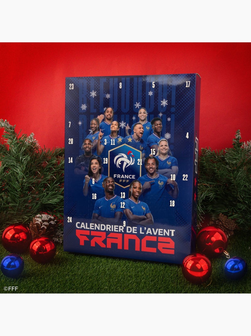 Calendrier de l'Avent Équipe de France de Football 2025 Bleu - Kiabi