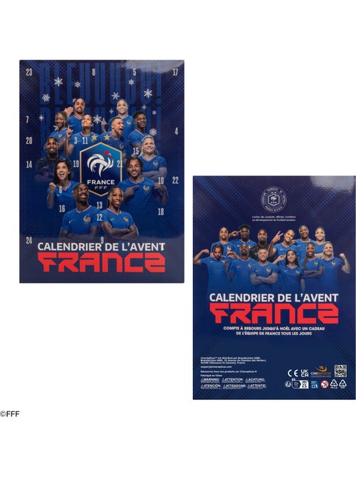 Calendrier de l'Avent Équipe de France de Football 2025 - Kiabi Calendrier de l'Avent Équipe de France de Football 2025 - Kiabi