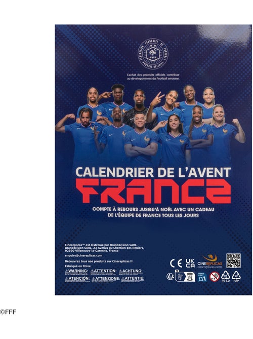 Calendrier de l'Avent Équipe de France de Football 2025 - Kiabi Calendrier de l'Avent Équipe de France de Football 2025 - Kiabi