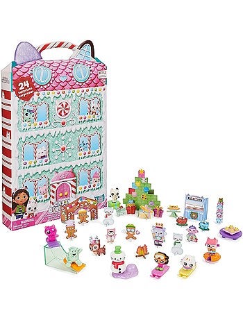 Calendrier de l'Avent Gabby et la Maison Magique - 24 surprises : figurines et accessoires