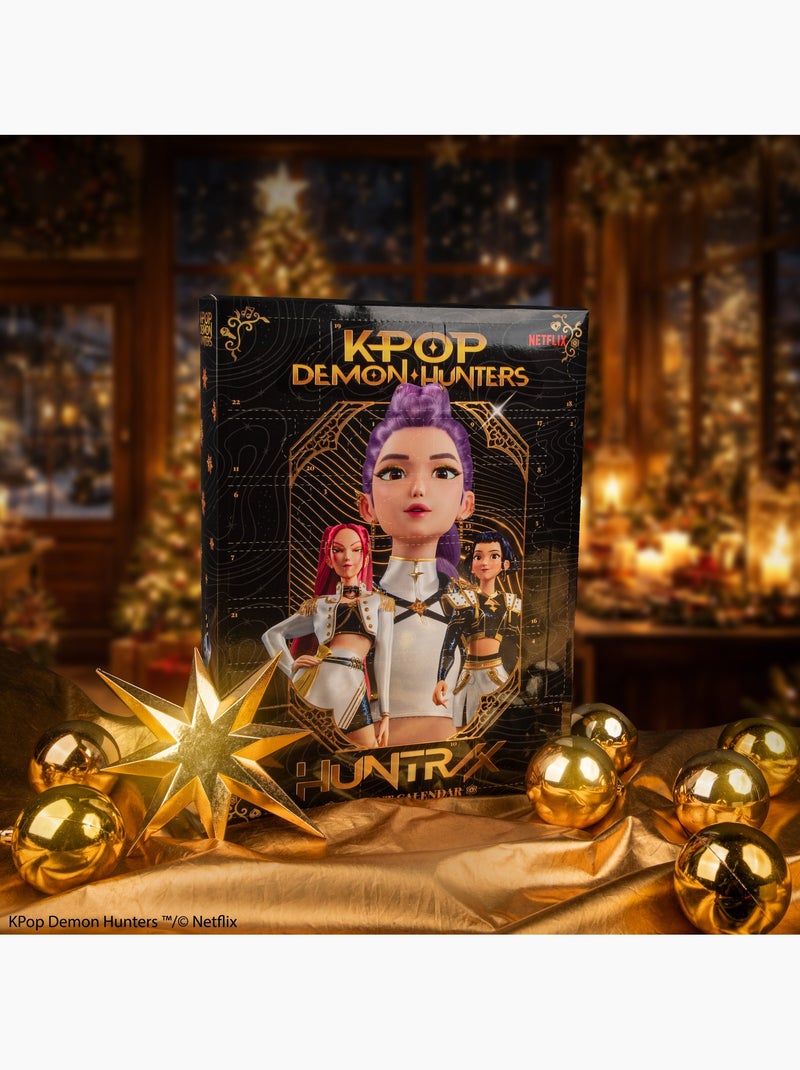 Calendrier de l'avent kpop demon hunters 2026 - kpop demon hunters Noir - Kiabi