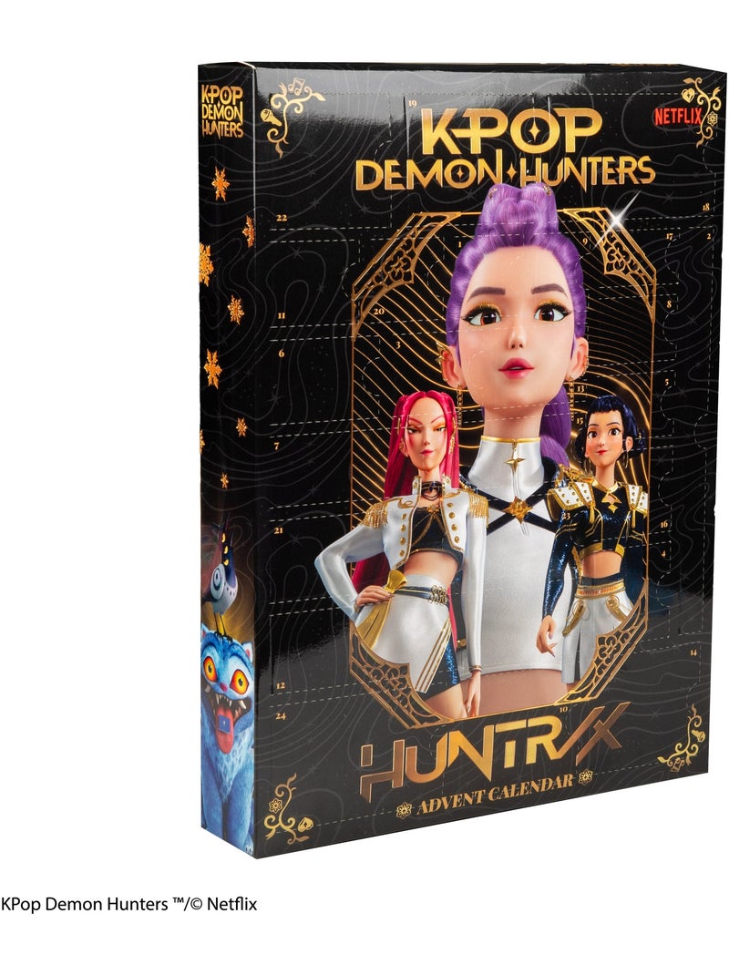 Calendrier de l'avent kpop demon hunters 2026 - kpop demon hunters Noir - Kiabi