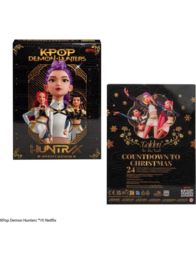 Calendrier de l'avent kpop demon hunters 2026 - kpop demon hunters Noir - Kiabi