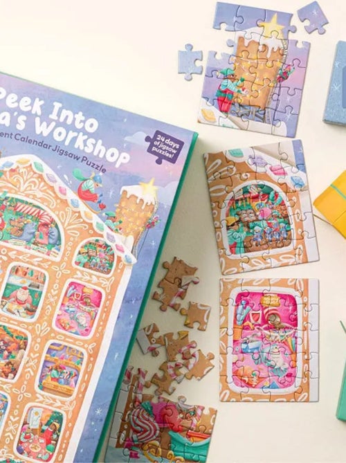 Calendrier de l'Avent L'atelier du Père Noël - Kiabi