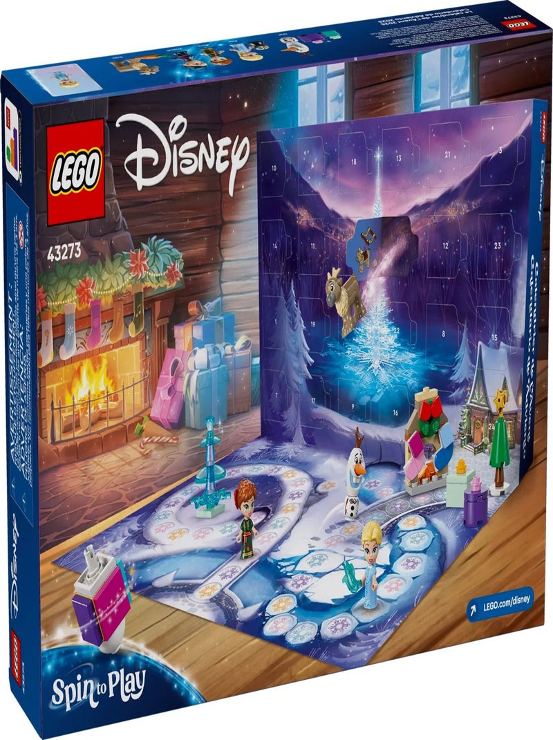 Calendrier de l'Avent LEGO Disney 2025 - La Reine des Neiges - 43273 Rouge - Kiabi