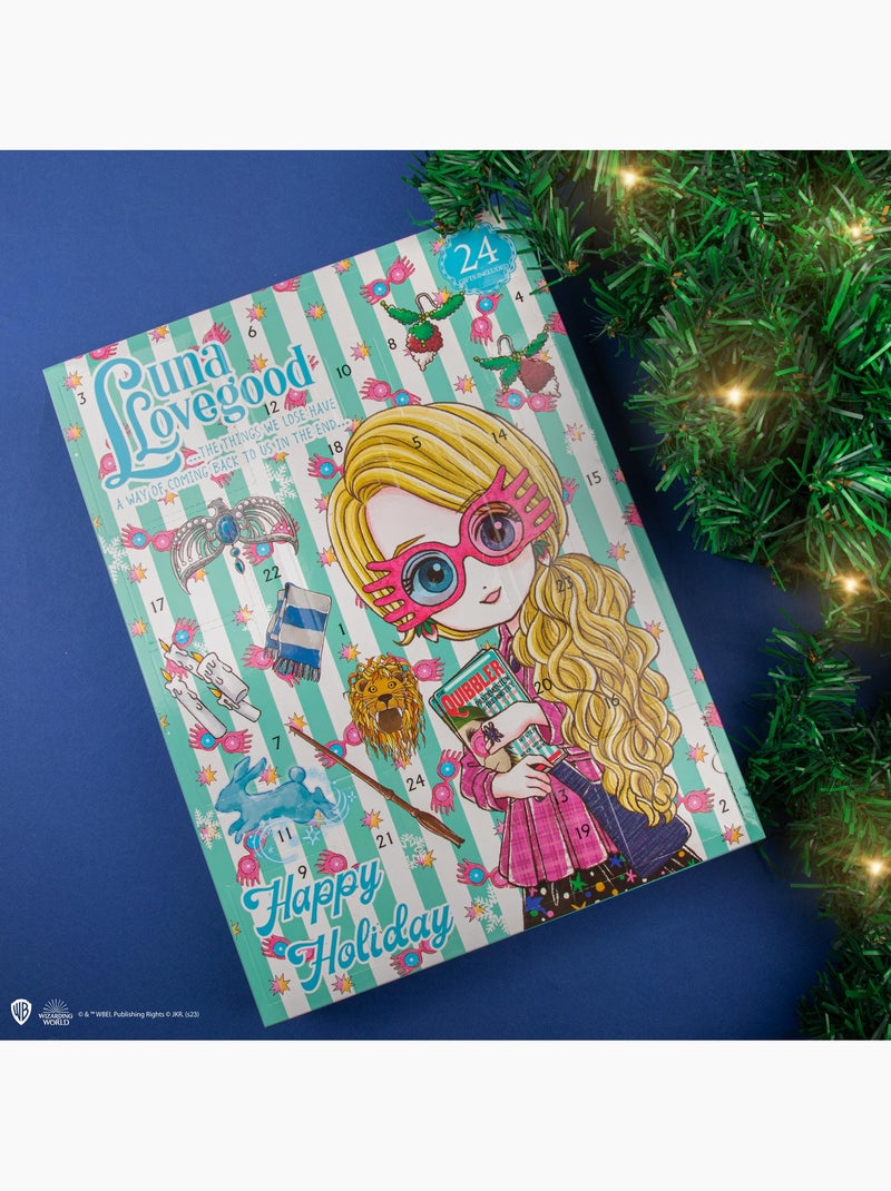 Calendrier de l'Avent Luna Lovegood - Harry Potter Bleu - Kiabi