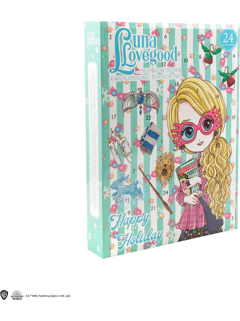Calendrier de l'Avent Luna Lovegood - Harry Potter Bleu - Kiabi