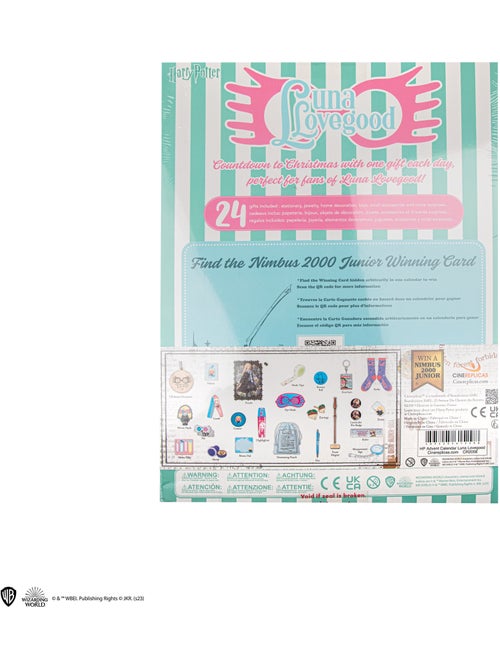 Calendrier de l'Avent Luna Lovegood - Harry Potter - Kiabi Calendrier de l'Avent Luna Lovegood - Harry Potter - Kiabi
