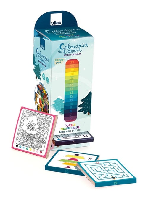Calendrier de l'Avent magnétique - Kiabi