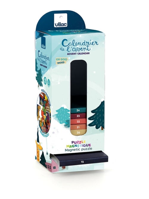Calendrier de l'Avent magnétique - Kiabi