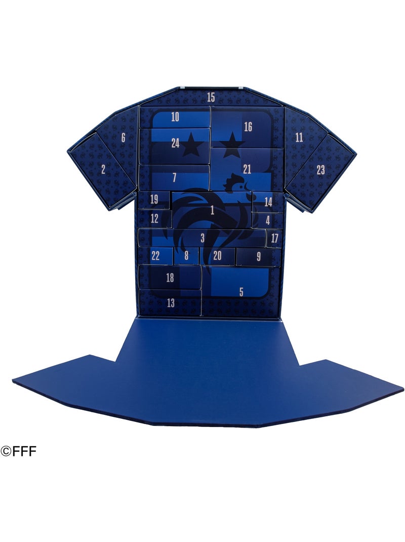 Calendrier de l'avent maillot des bleus 2026 Bleu - Kiabi