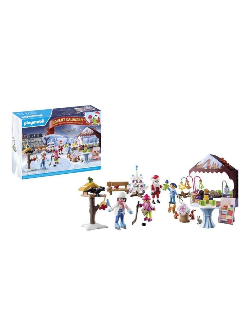 Calendrier de l'avent marché de noë Multicolore - Kiabi