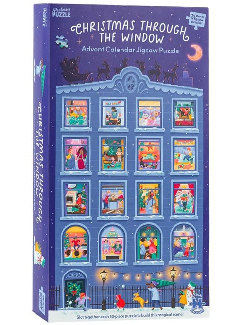 Calendrier de l'Avent Noël à travers la fenêtre - Kiabi