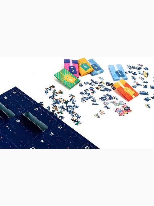 Calendrier de l'Avent Noël à travers la fenêtre - Kiabi