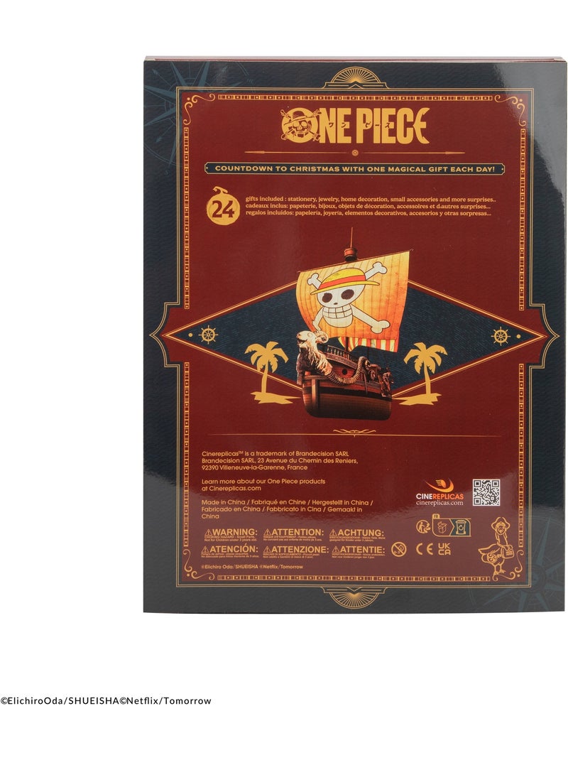 Calendrier de l'Avent One Piece 2024 - One Piece Marron - Kiabi