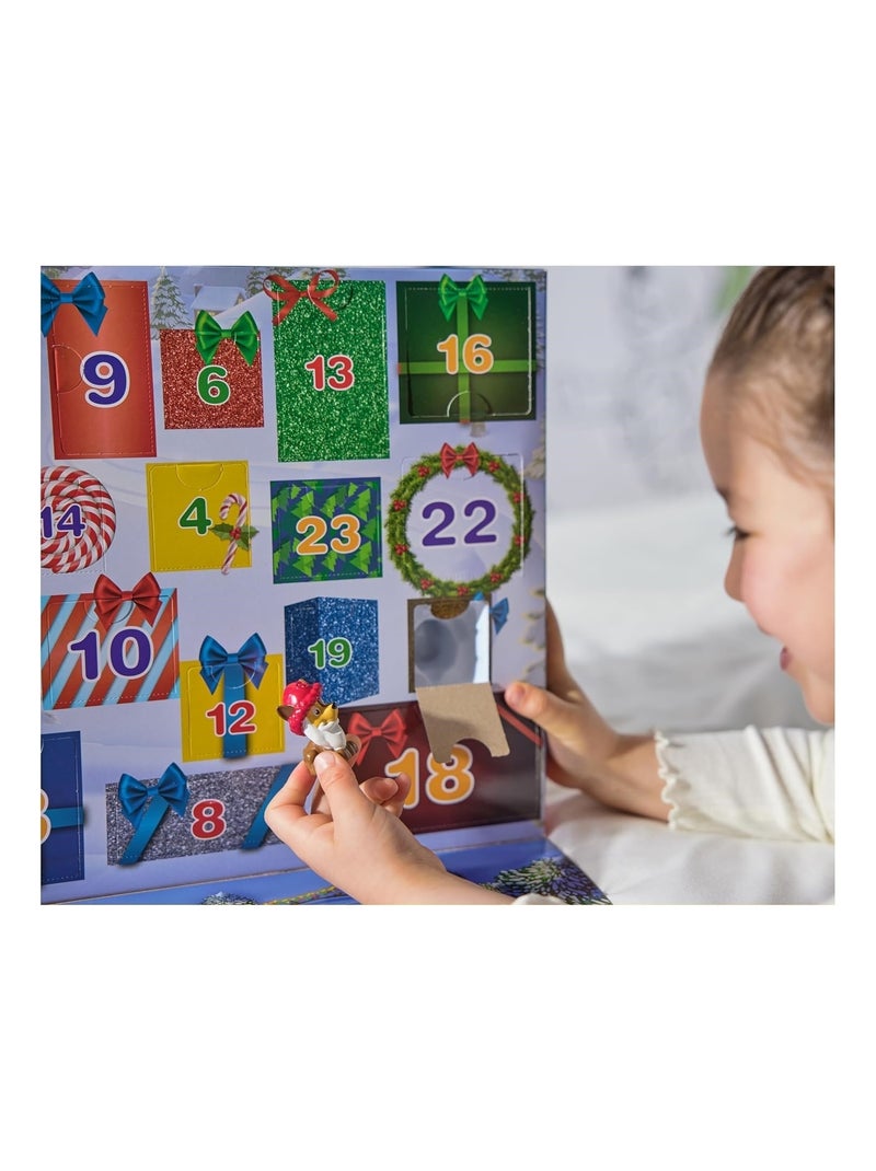 Calendrier de l'avent Pat Patrouille - 24 surprises Multicolore - Kiabi