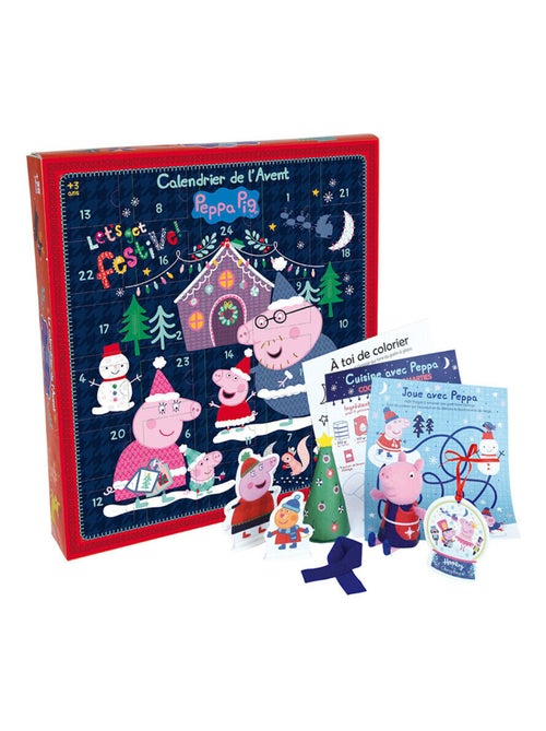 Calendrier de l'avent Peppa Pig - 35 pièces - Kiabi